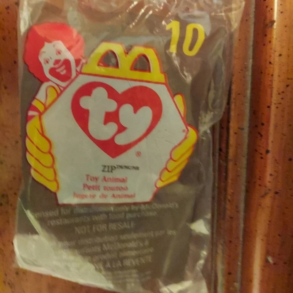 1993 To 1996 BEANIE BABIES LOT of 10 w/ Swing Tags DISPLAY LIKE NEW CONDITION